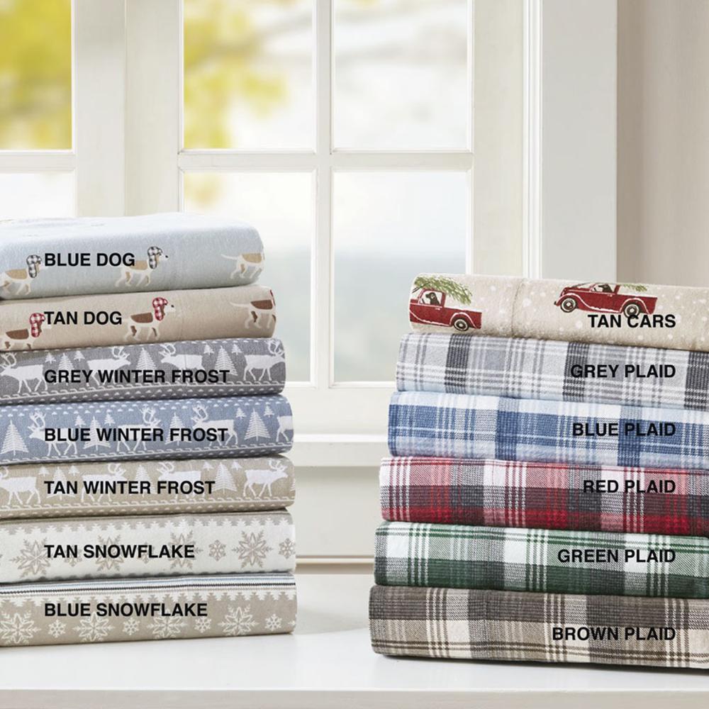 100% Cotton Flannel Sheet Set,WR20-1799