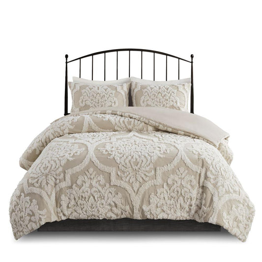 100% Cotton Tufted Comforter Set 828