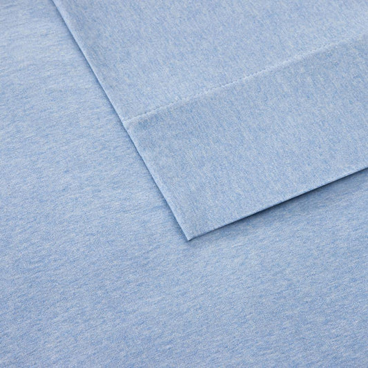 100% Cotton Knitted Heathered Jersey Sheet Set,II20-070