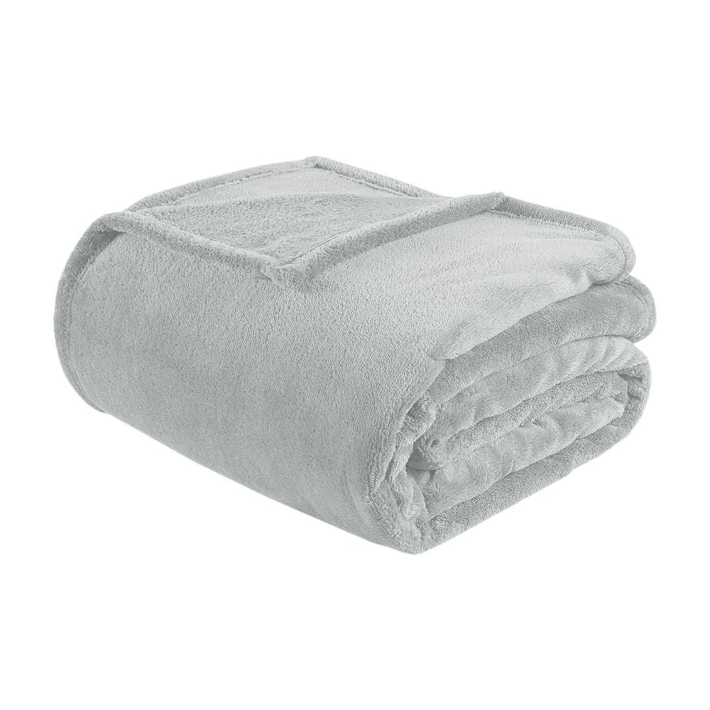 100% Polyester Solid Microlight Plush Brushed Oversized Blanket,ID51-829