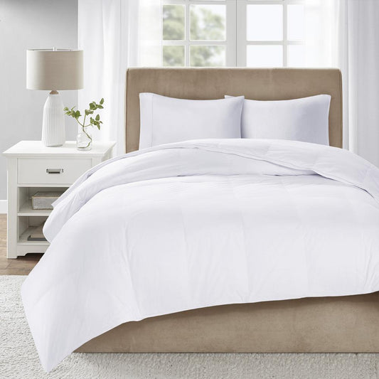 100% Cotton Sateen w/Stain Down Comforter,TN10-0060