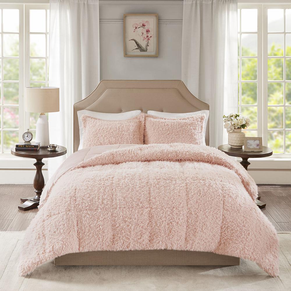 100% Polyester Solid Mohair Comforter Set,MP10-6005