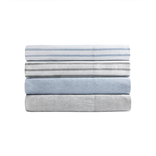 100% Polyester Microfiber Striped Sheet Set,MPE20-584