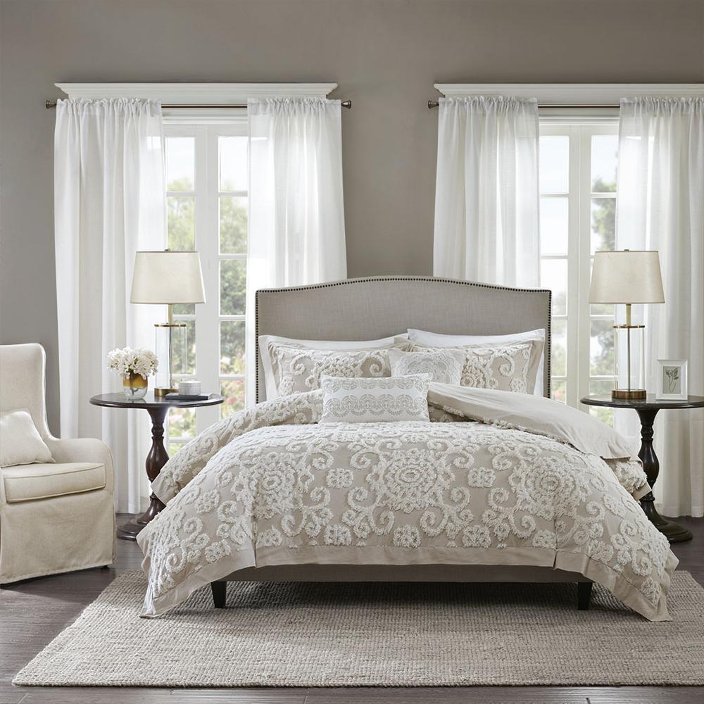 100% Cotton Tufted Embroidered Duvet Cover Mini Set,HH12-1649