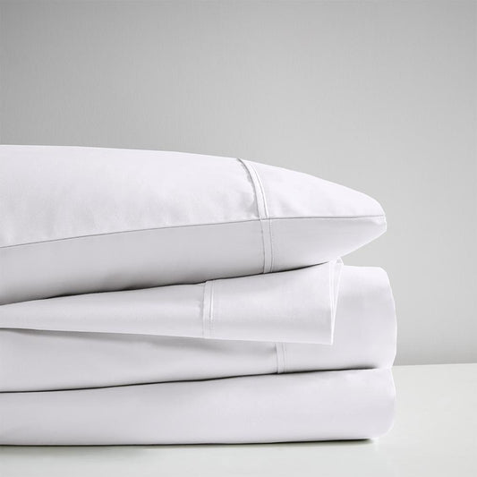 60% Cotton x 40% Polester Sateen Cooling Sheet Sets w/ Huntsman Cooling chemical,BR20-0987