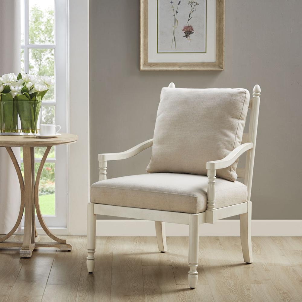 Braxton Accent Chair, Cream