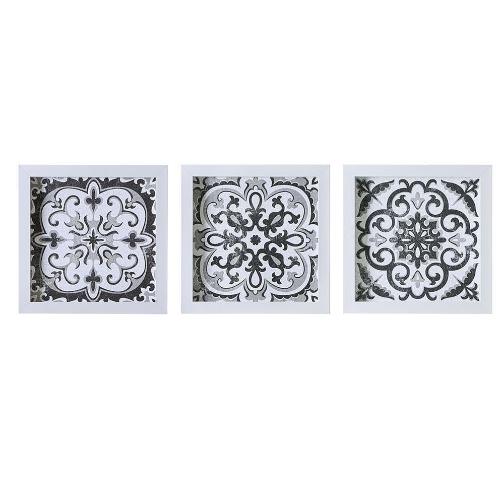 12X12" 3pc Set HEARTSTRING Deco Box - Destressed Tile