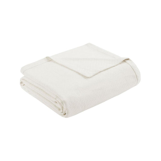 100% Cotton Blanket w/ 1" Self Hem,BL51N-0733