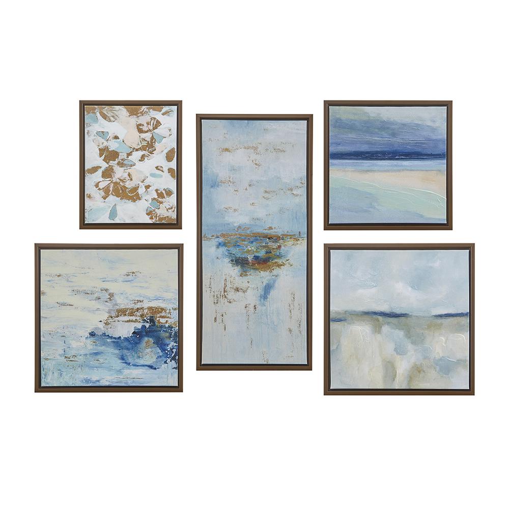 Gallery Art 5 Piece Set with Bronze Frame