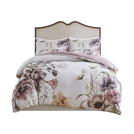 100% Cotton Percale Printed Duvet Cover Set,MP12-6167