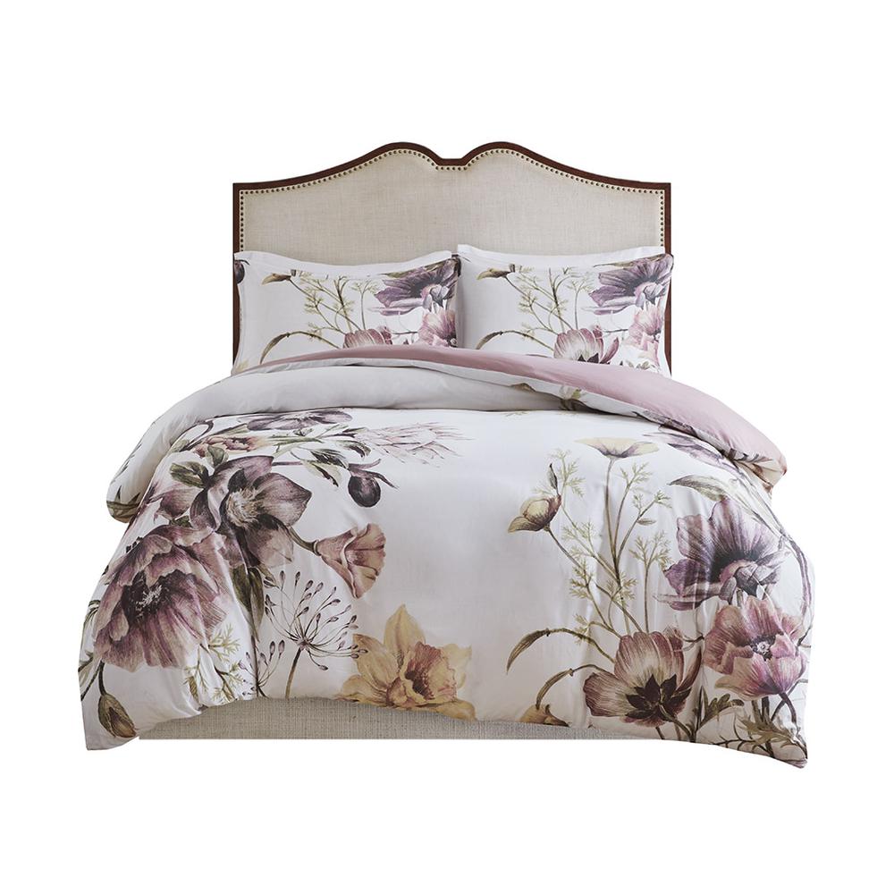 100% Cotton Percale Printed Duvet Cover Set,MP12-6168