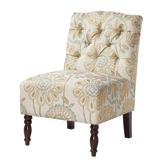 Lola Tufted Armless Chair,FPF18-0171