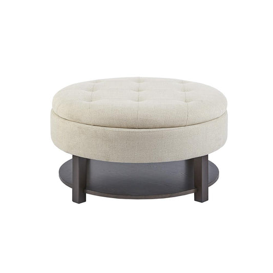 Miller Round Storage Ottoman