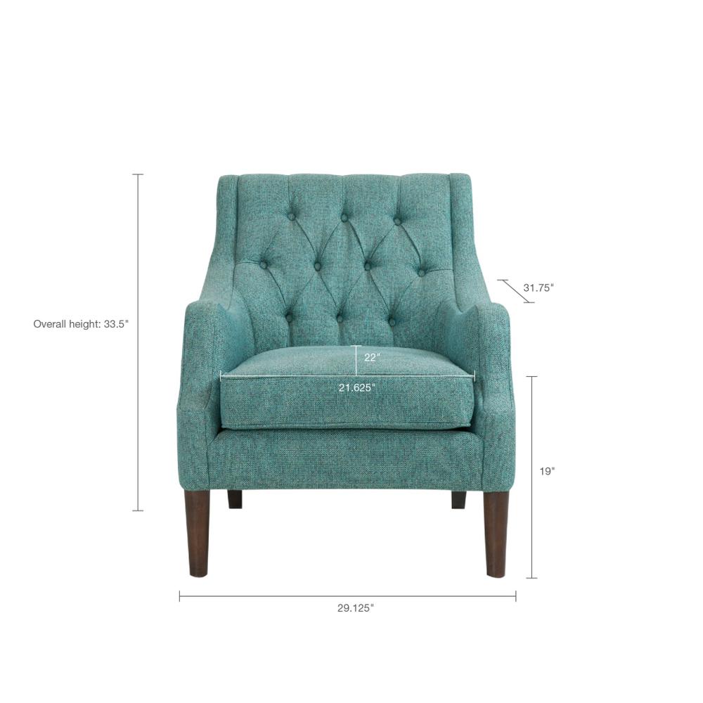 Qwen Button Tufted Accent Chair,FPF18-0512