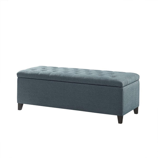 Shandra Tufted Top Storage Bench,FUR105-0041