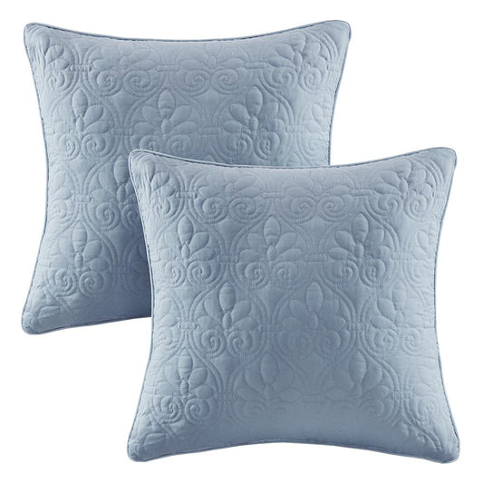 100% Polyester Microfiber Quilted Square Pillow Pair,MP30-3407