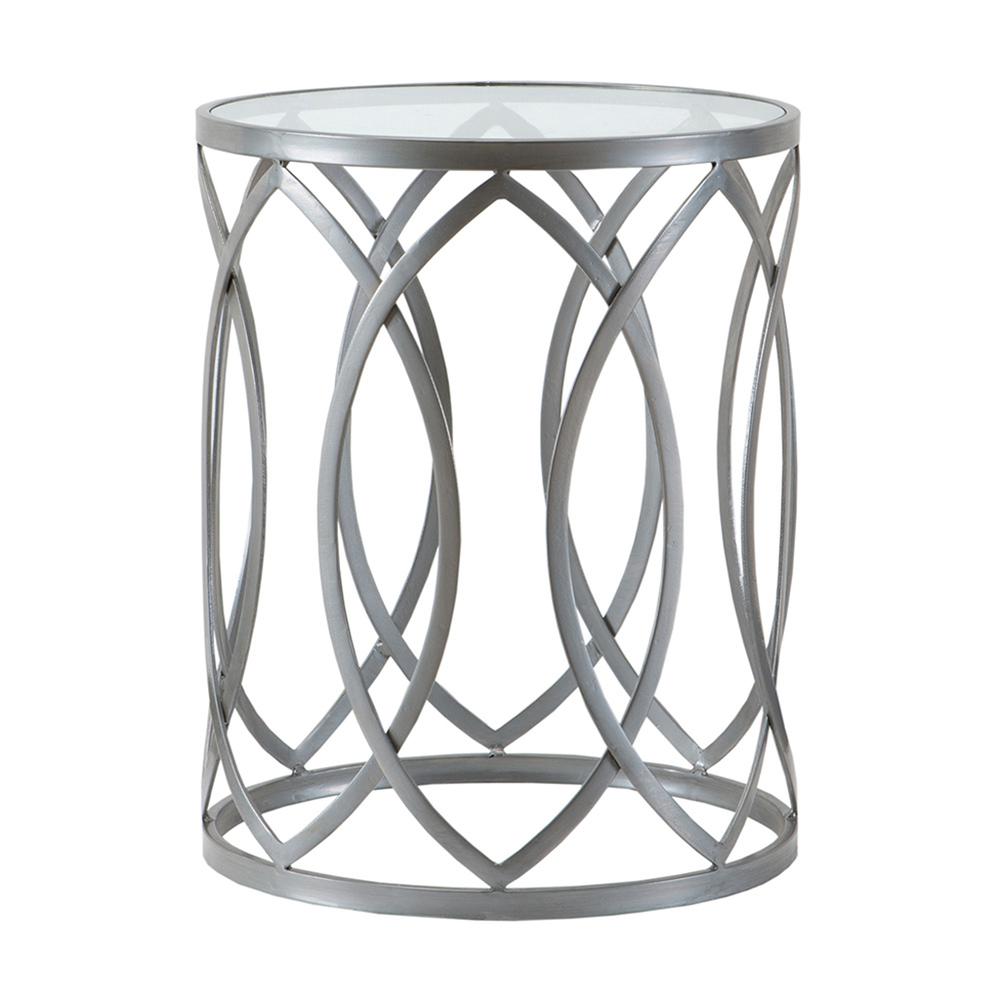 Arlo Metal Eyelet Accent Table,FPF17-0295