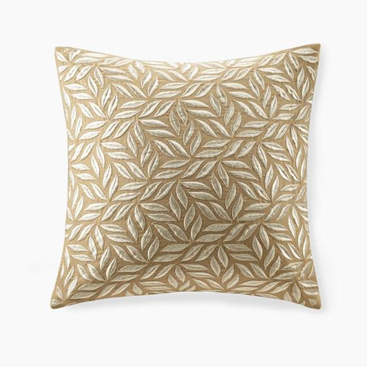 56% linen/44% cotton Dec Pillow Tan 20x20"