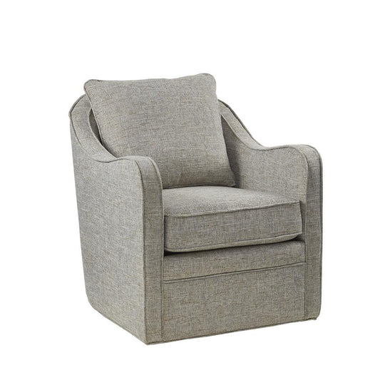 Brianne Wide Seat Swivel Arm Chair