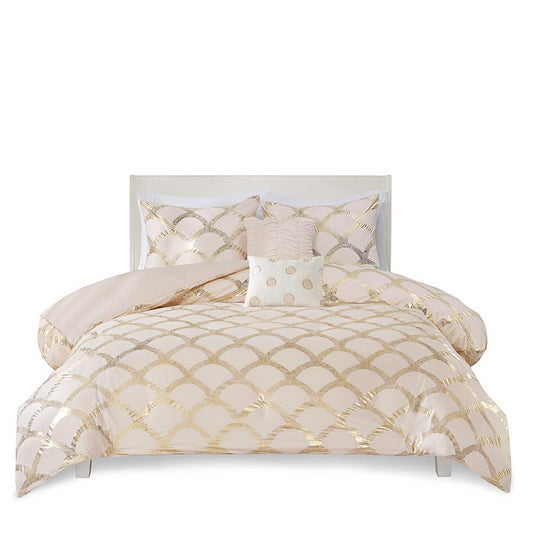 100% Polyester Duvet Cover Set,ID12-1858