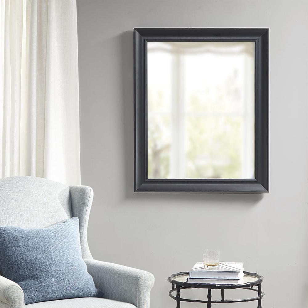 Rectangle Accent Mirror Black 191