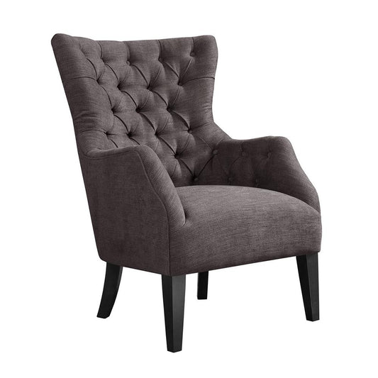 Hannah Button Tufted Wing Chair,FPF18-0402