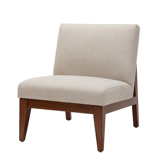 Kari Slant Back Wood Accent Chair