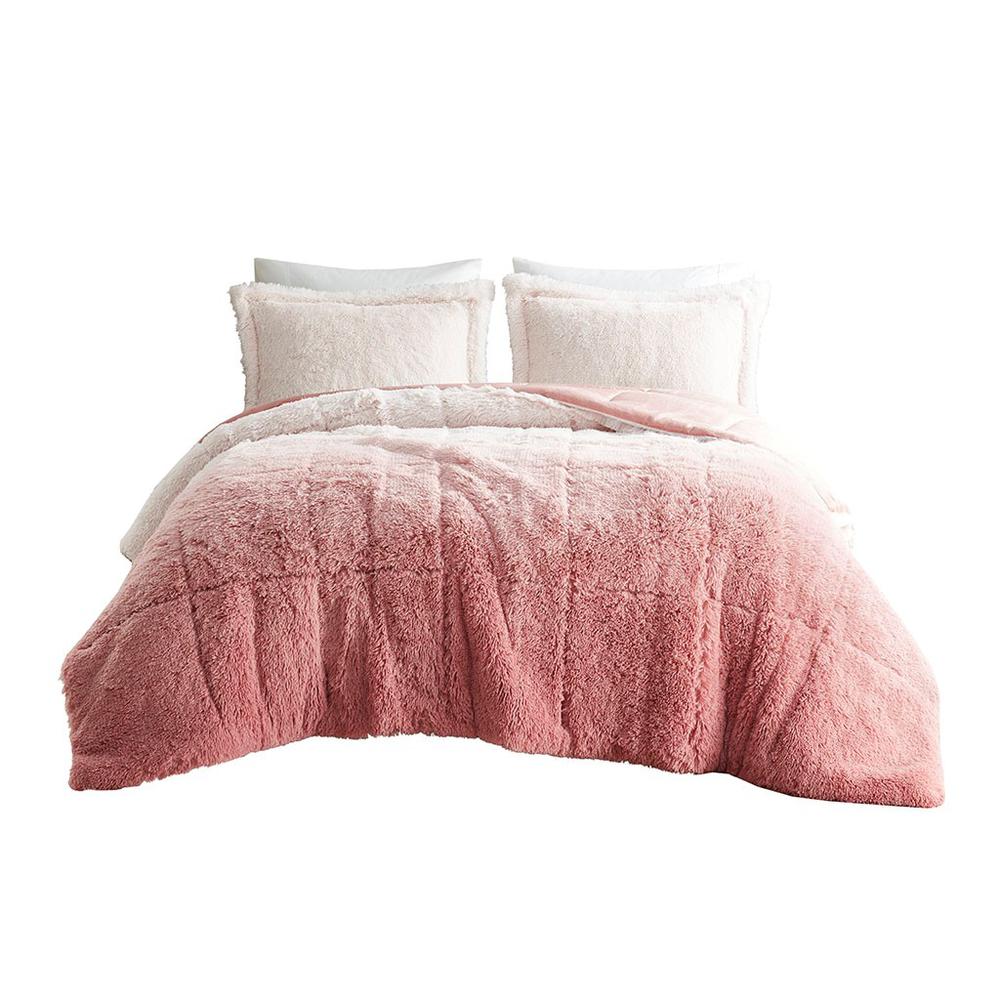 100% Polyester Shaggy Long Fur Comforter Mini Set ID10-2143