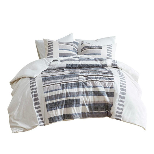 100% Cotton Comforter Mini Set - Navy