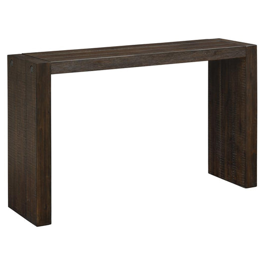 54" Console table, 54x15, Brown