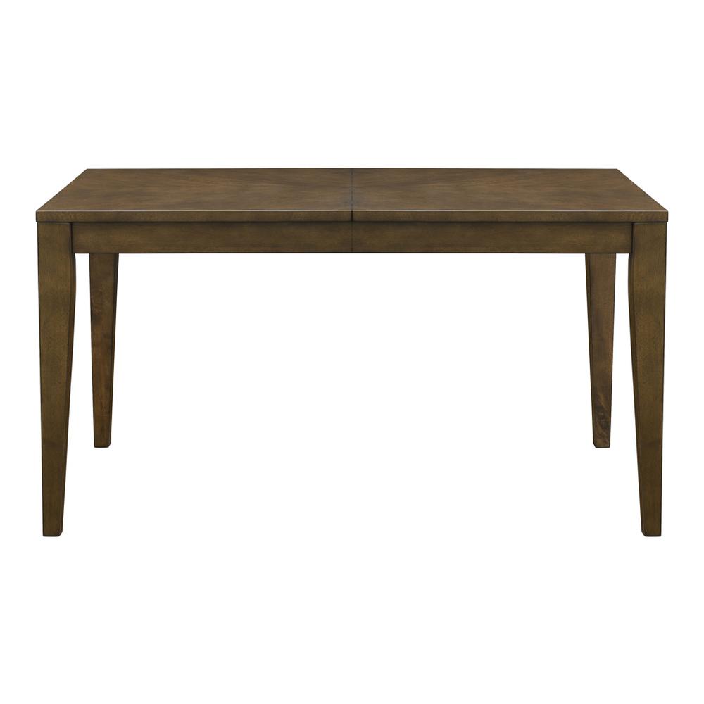 Rectangle Extension Dining Table, 75x36, Pecan