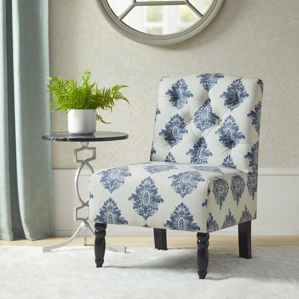 Lola Tufted Armless Chair