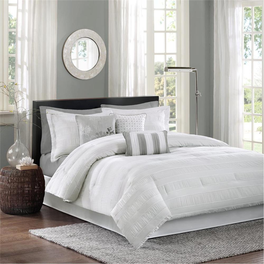 100% Polyester Jacquard 7pcs Comforter Set,MP10-1031