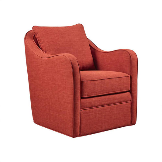 Brianne Swivel Chair, Orange