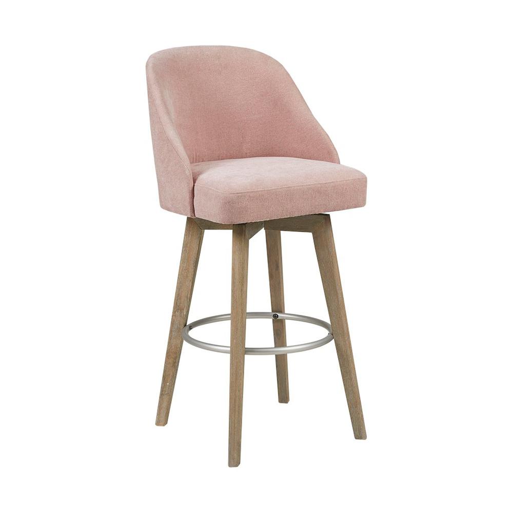 Pearce Swivel Counter Stool, Pink