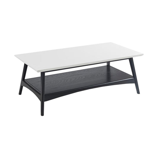 Parker Coffee Table, Off-White/Black