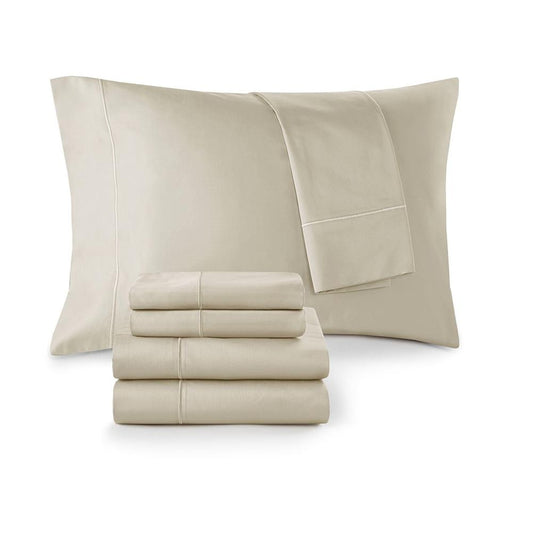 100% Pima Cotton Sateen Antimicrobial Sheet Set MP20-7995