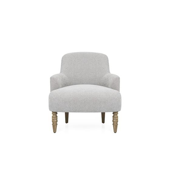 Jada Accent Chair Light Grey 29.75W" x 30D" x 31.75"H