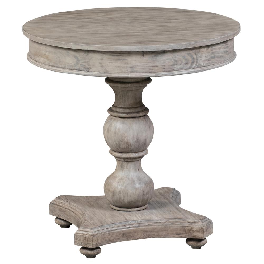 Crestview Collection Hawthorne Estate Round Turned Post Accent Table Furniture