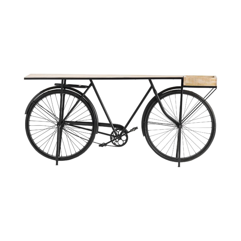 Crestview Collection CVFNR769 34" Bicycle Console Table Furniture