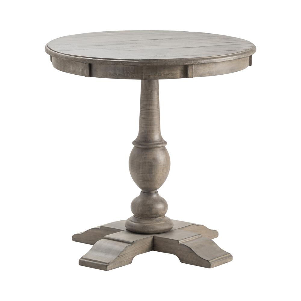 Crestview Collection Pembroke Plantation Recycled Pine Round Accent Table