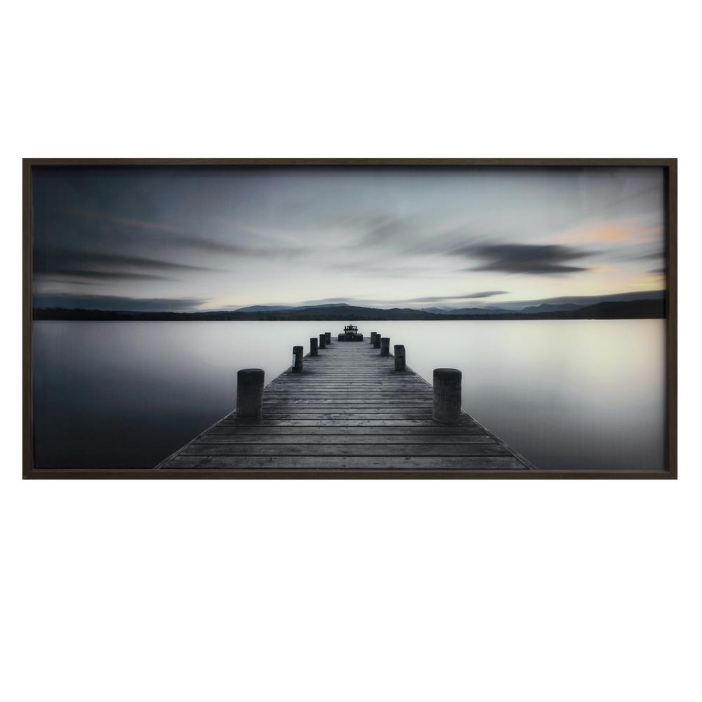 Crestview Collection CVTOP2635 PIER Walk Wall Décor, Multicolor