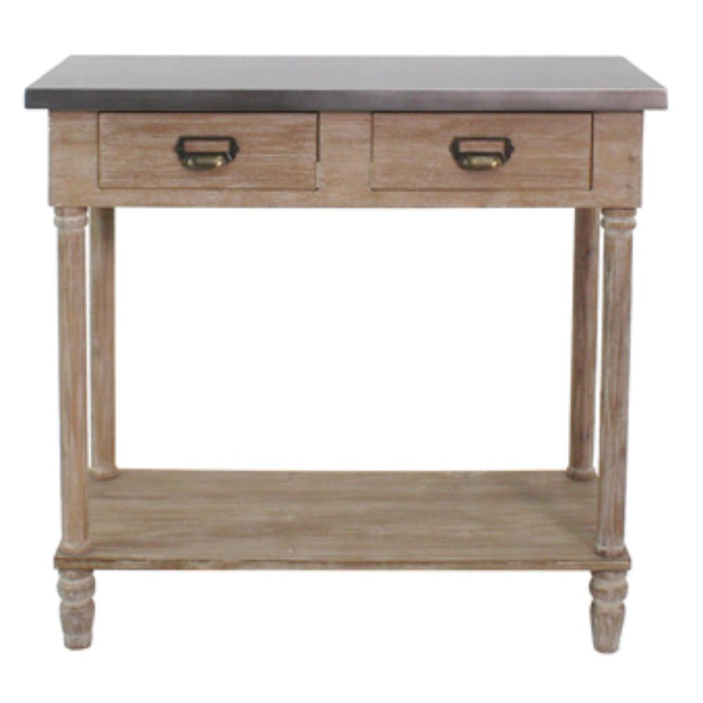 Crestview Collection 32x14x30.5 Wooden Console Table Element Furniture