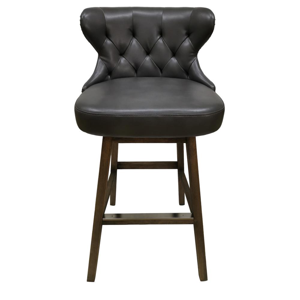 Crestview Collection The Braddock Bar Stool Brown Wood 21x20x40  Style