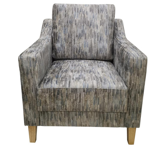 Crestview Collection Newport Accent Chair Brown Wood 28.7 x 30.7 x 34.3  Style