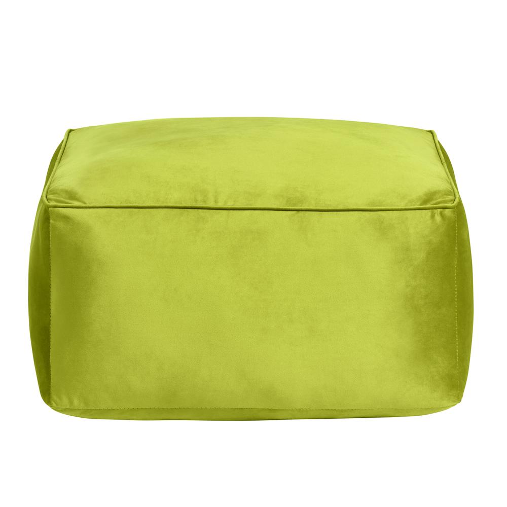 Chartruse Velvet pouf