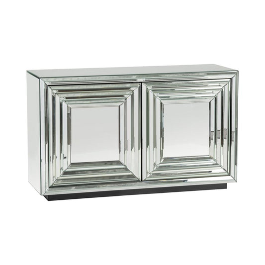 Millenium 2 Door Mirrored Cabinet