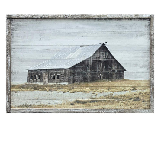 Crestview Collection CVTOP2607 Mac's BARN Wall Décor