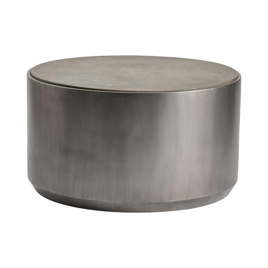 Crestview Collection 31" Wide Trenton Round Modern Cocktail Table