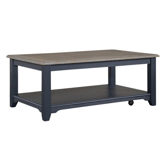 Rectangular Cocktail Table- Navy